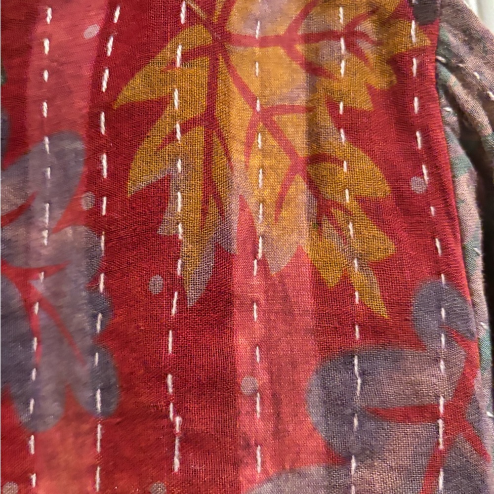 NWT Multicolor Boho Dress/Shirt - Picture 7 of 13